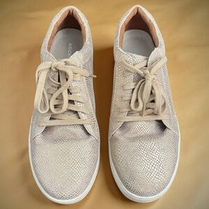 Genuine Leather Gold Snakeskin Composite Toe Safety Work Shoes